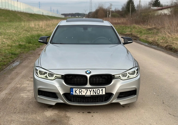 BMW Seria 3 cena 85000 przebieg: 180000, rok produkcji 2013 z Kraków małe 106